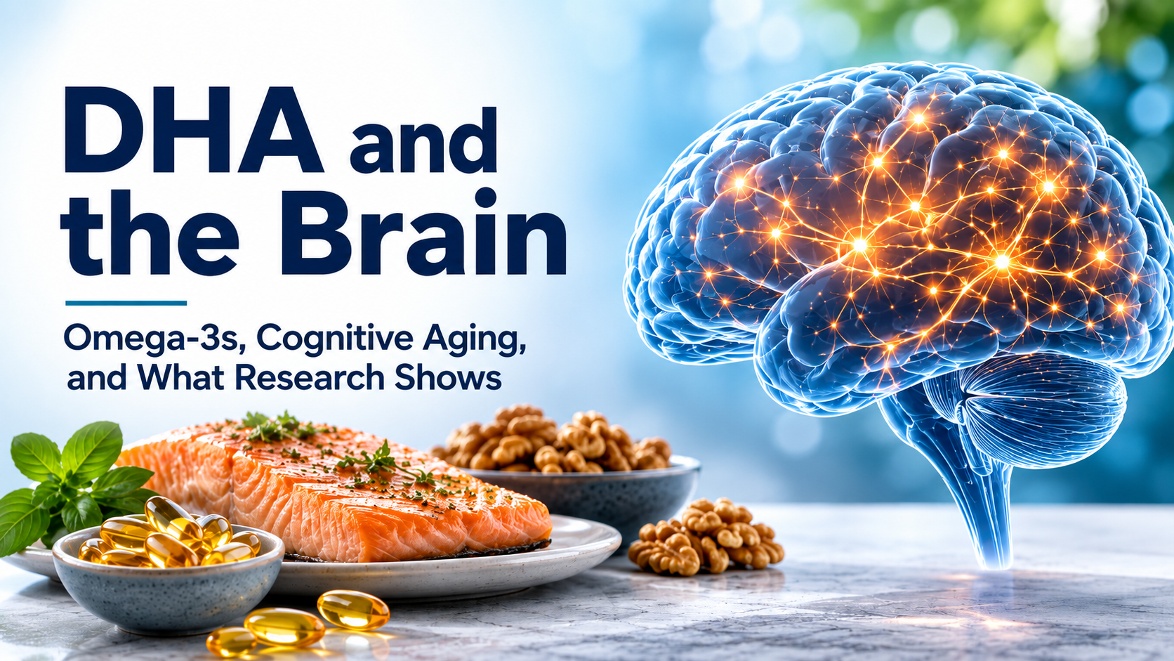 DHA and the Brain: Omega-3s and Cognitive Aging