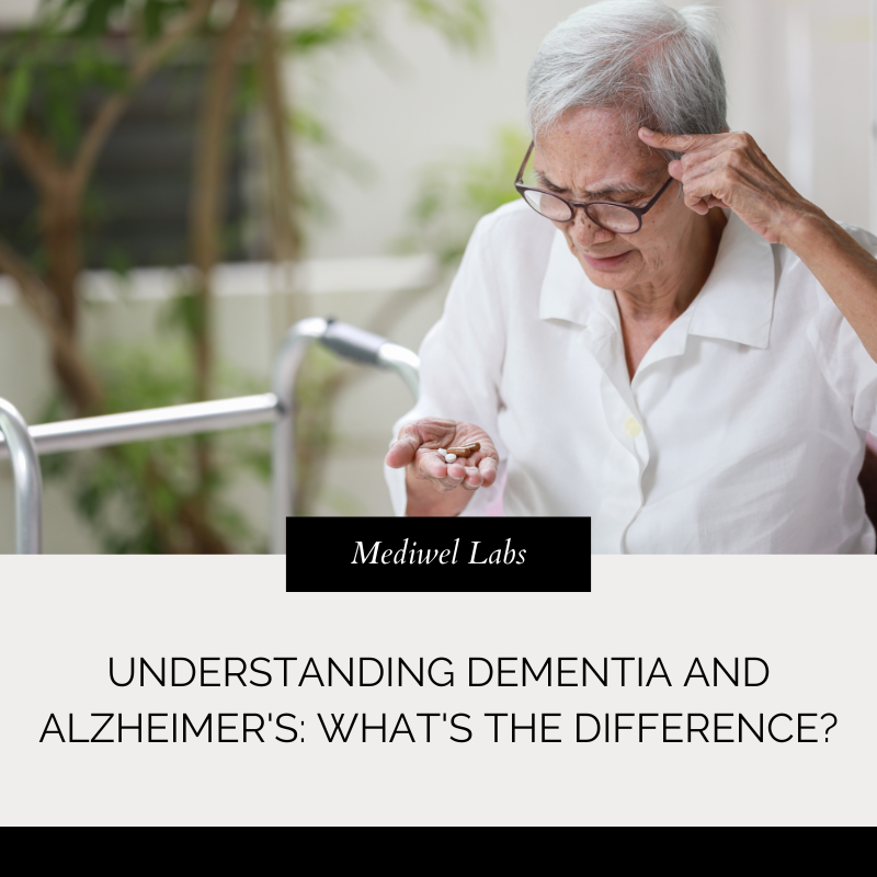 difference between Dementia and Alzheimer's